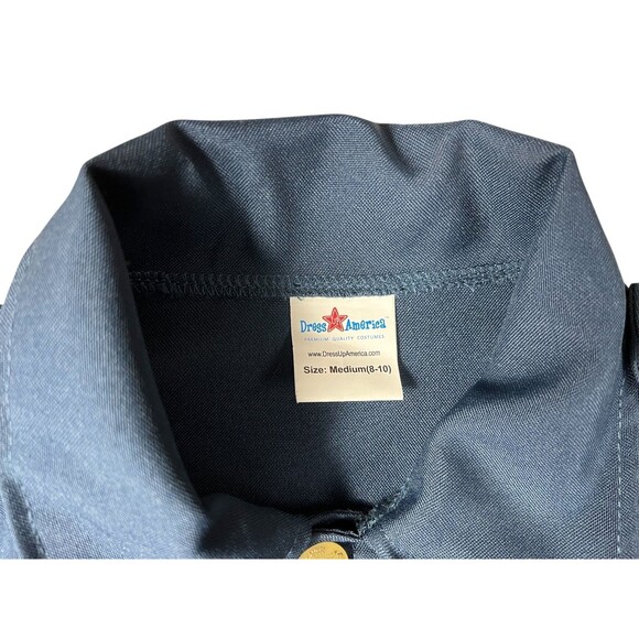 Police Unisex Kids Costume Shirt M (8-10) Halloween Cosplay Dress up America - Picture 6 of 6